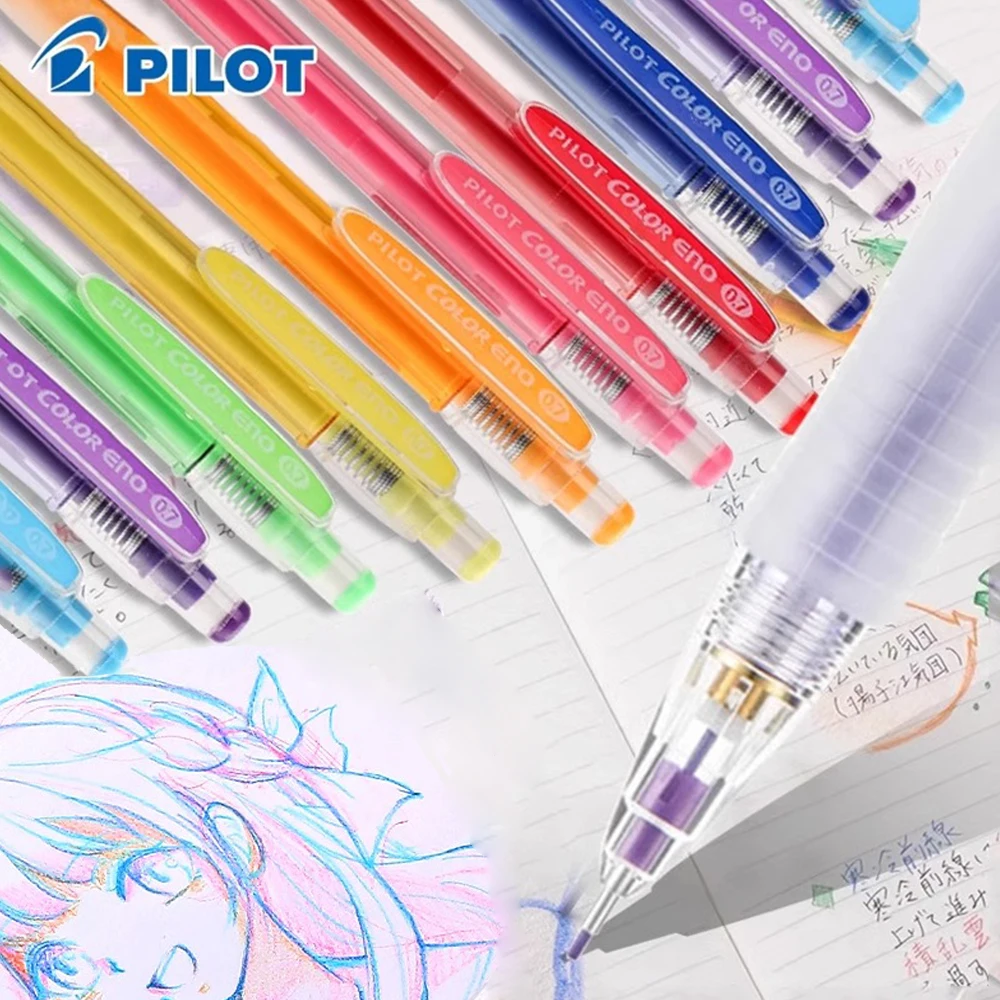 Staedtler Pencil Lumocolor - 8pcs Japan PILOT Color Mechanical Pencil