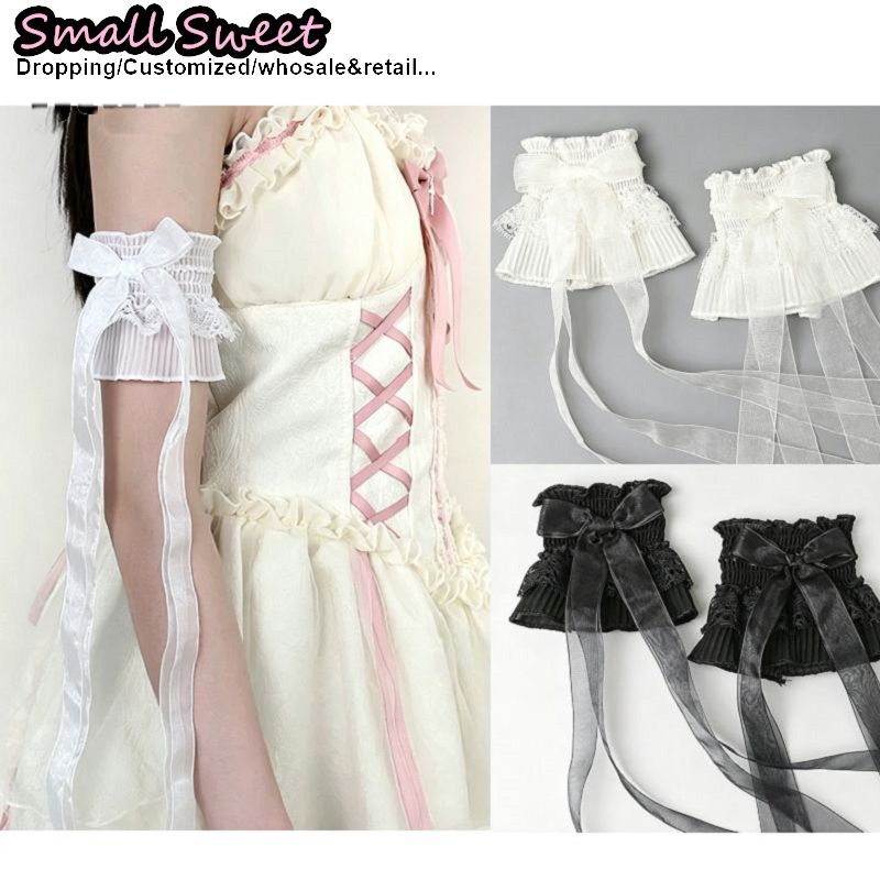 Lace Ribbon Trim - Women Y2K Yami Kawaii Girl Lace