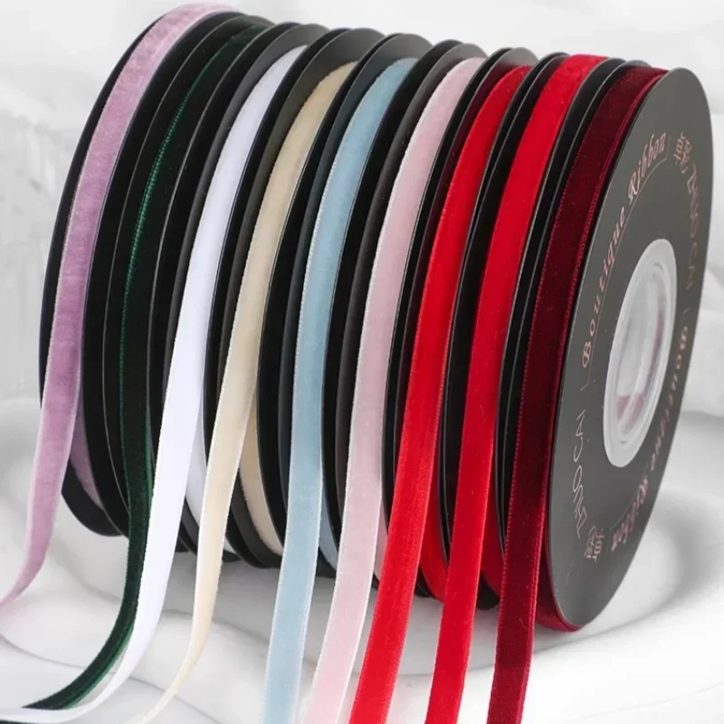 5yards/roll Wide 6mm Velvet Ri - Velvet Ribbon Roll recension och pris