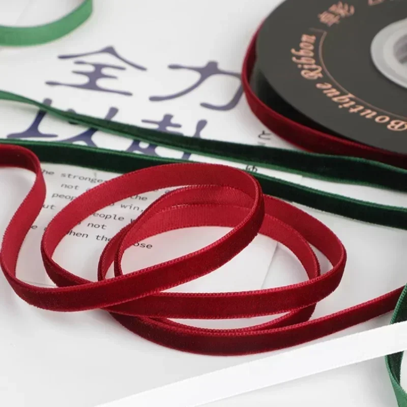 5yards/roll Wide 6mm Velvet Ri - Velvet Ribbon Roll recension och pris
