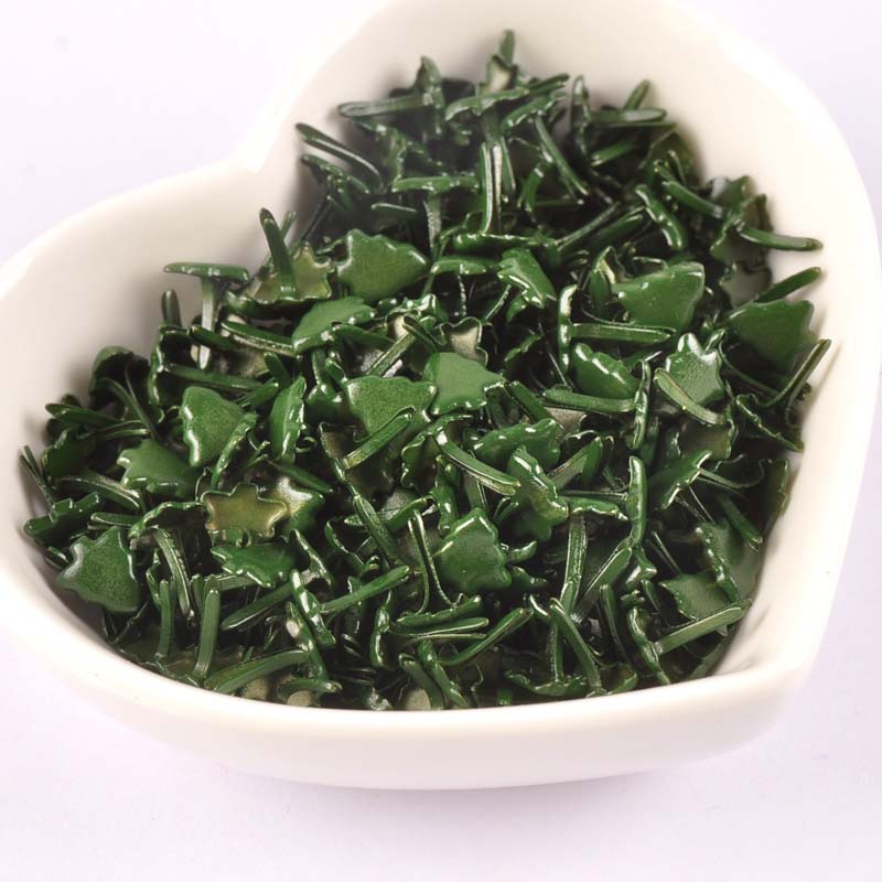 50pcs Mini Christmas Tree Brad - Embellishments For Scrapbooking recension och pris