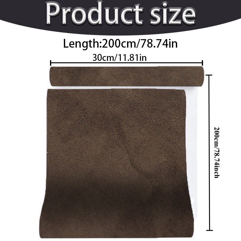 30x200cm Self Adhesive Suede F - Velvet Ribbon Roll recension och pris