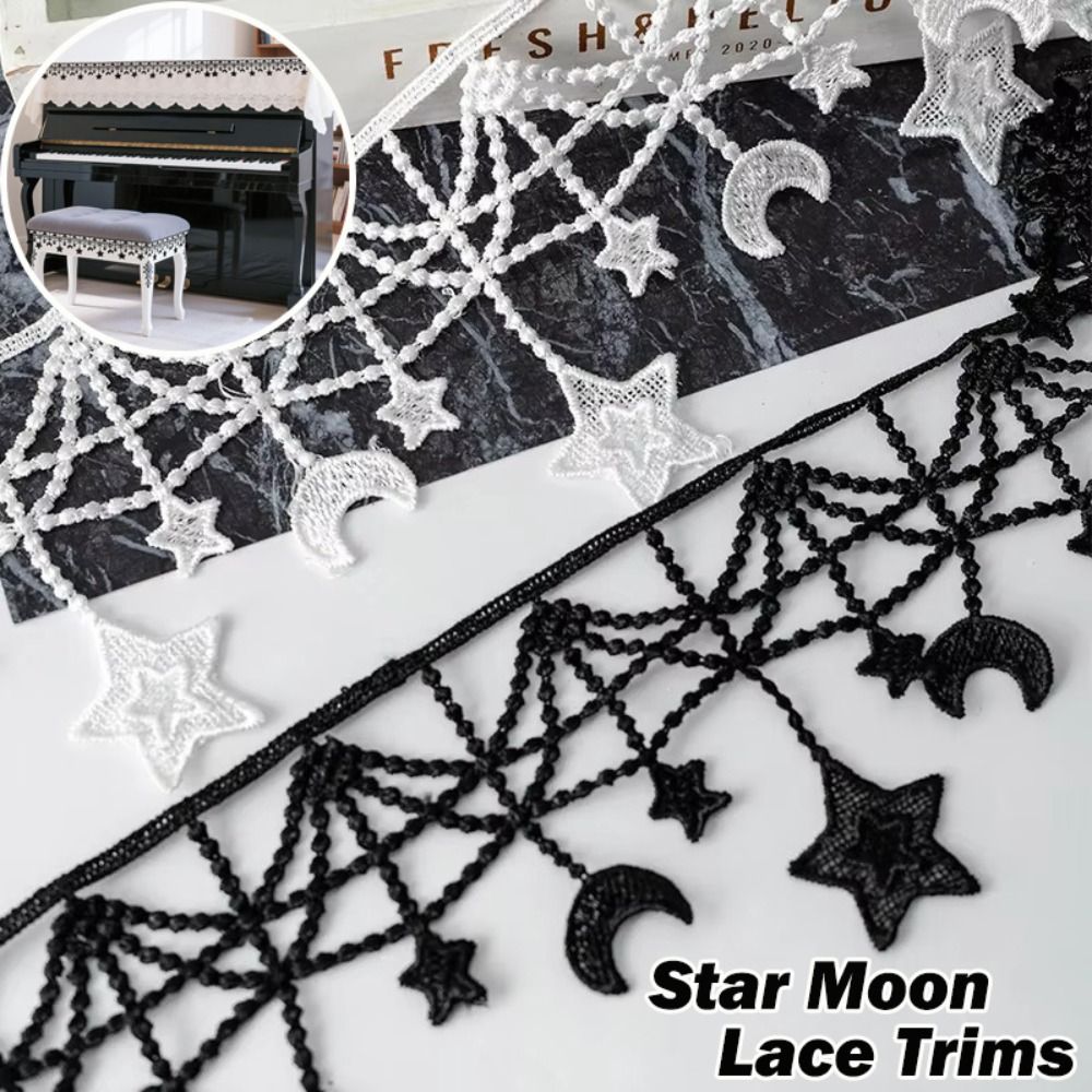 Sewing Supplies Black And Whit - Lace Ribbon Trim recension och pris