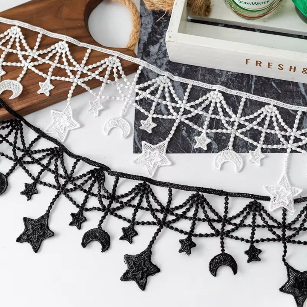 Sewing Supplies Black And Whit - Lace Ribbon Trim recension och pris