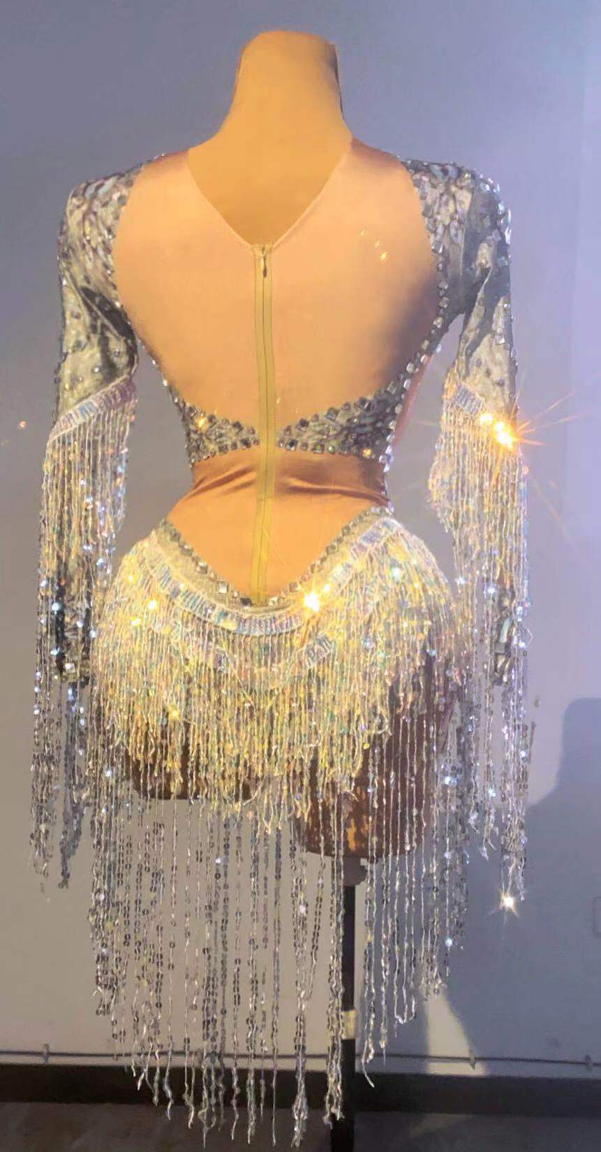 Women Sparkling Silver Rhinest - Rhinestone Banding Trim recension och pris