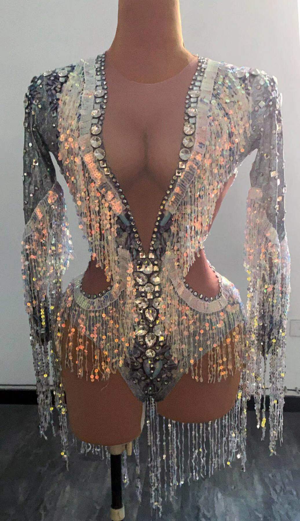 Women Sparkling Silver Rhinest - Rhinestone Banding Trim recension och pris