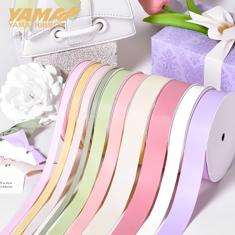 YAMA Polyester Silky Matte Rib - Velvet Ribbon Roll recension och pris