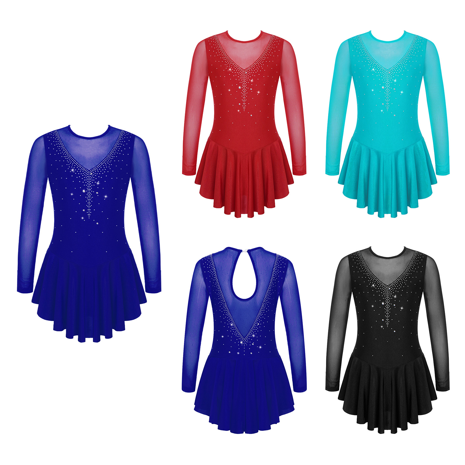 Kids Ballet Tutu Dress Rhinest - Rhinestone Banding Trim recension och pris