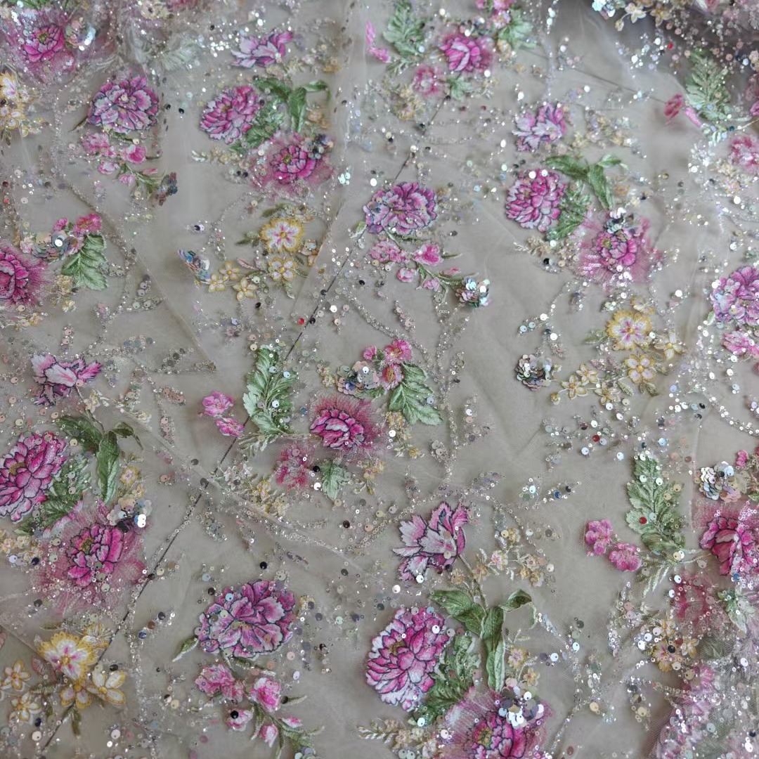 1M 120Cm Wide Luxury Beaded La - Embellish Knit recension och pris
