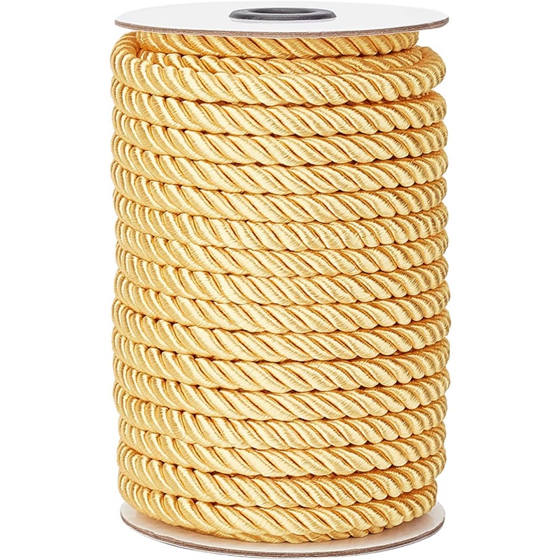 1Roll 8mm 20 Yards Twisted Cor - Cord Trim Twisted recension och pris