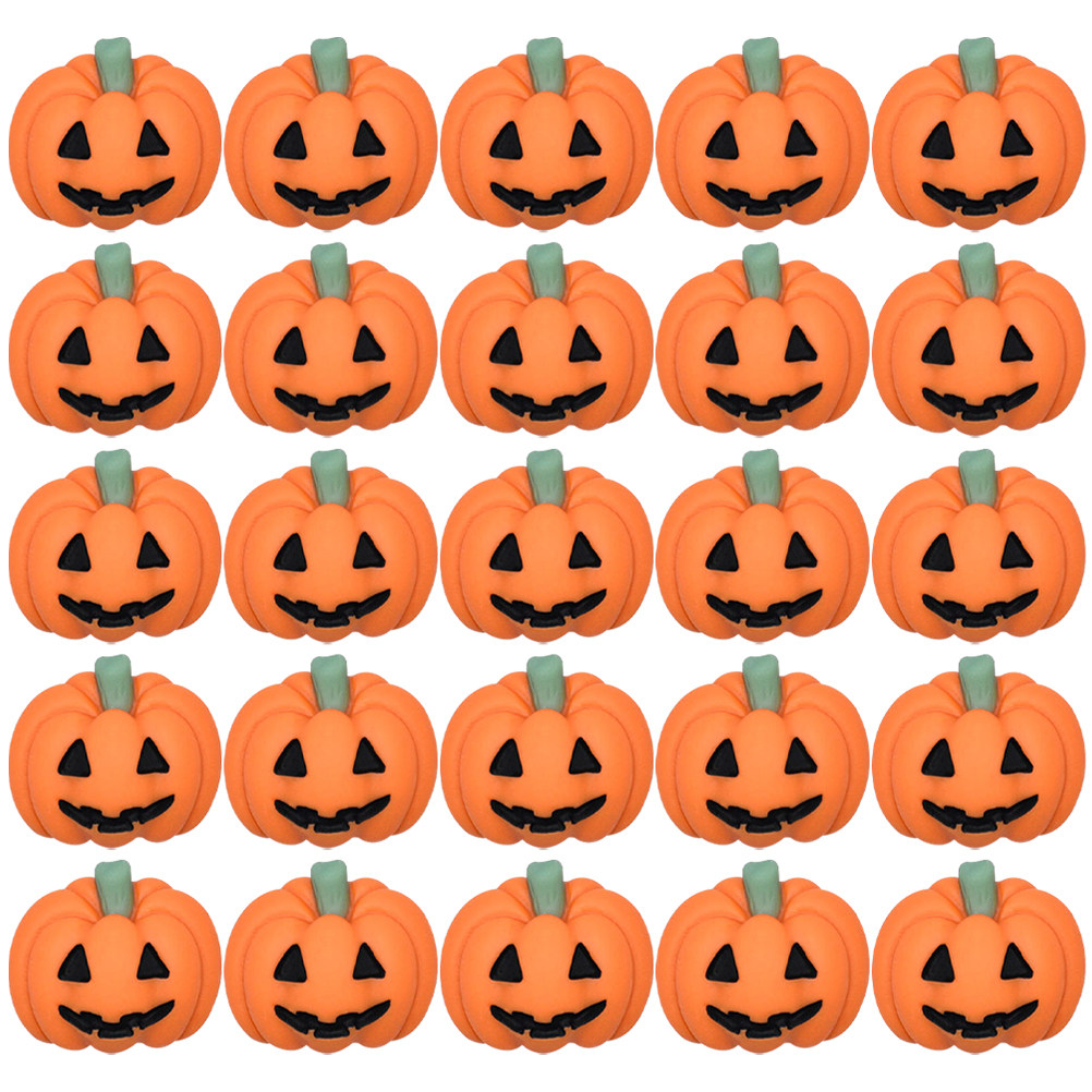 50Pcs Mini Resin Pumpkin Charm - Embellishment Crafts recension och pris