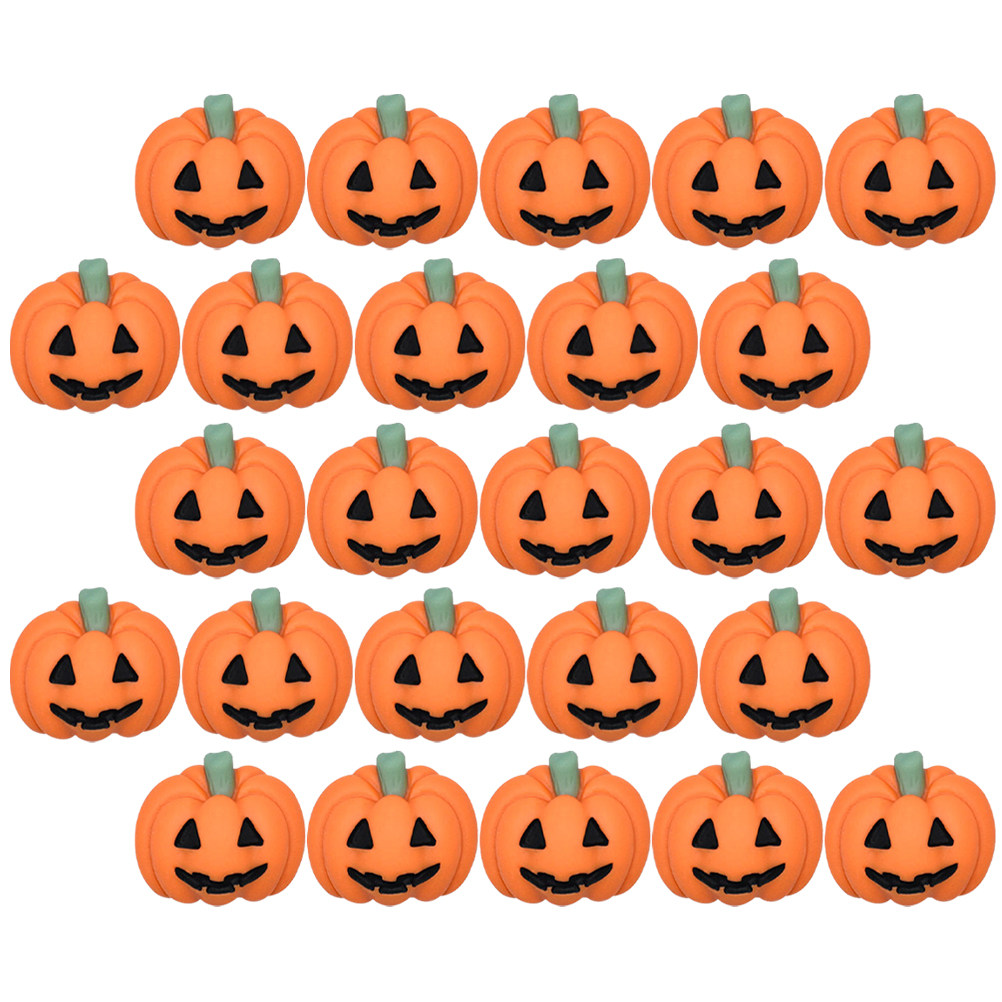 50Pcs Mini Resin Pumpkin Charm - Embellishment Crafts recension och pris